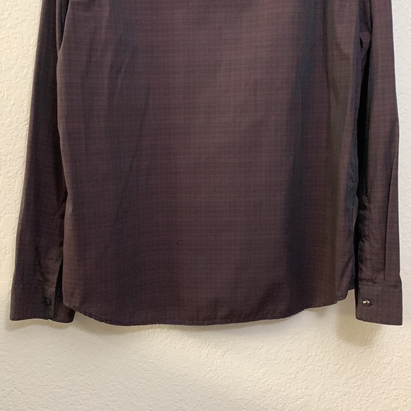 CALVIN KLEIN Body Fit, Plaid Long Sleeve, Sz. XL Button Down Dress Shirt/EUC - Picture 13 of 16